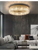 GobekUsa Crystal LED Chandelier Ceiling Light - Gold