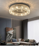 GobekUsa Crystal LED Chandelier Ceiling Light - Gold
