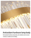 GobekUsa Crystal Pendant Chandelier for Home Decor