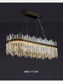 GobekUsa Crystal Pendant Chandelier for Home Decor