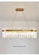GobekUsa Crystal Pendant Chandelier for Home Decor