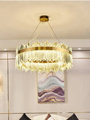 GobekUsa Crystal Pendant Chandelier for Home Decor