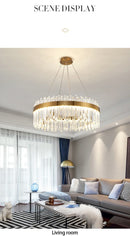 GobekUsa Crystal Pendant Chandelier for Home Decor