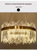 GobekUsa Crystal Pendant Chandelier for Home Decor