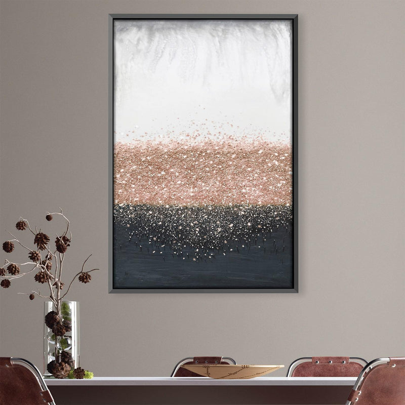 Crystal Rain Dusty Rose Canvas