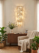 Crystal Rainfall Cyra Wall Lamp