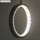 GobekUsa Crystal Rings LED Pendant Light Fixture For Indoor Lamp Lamparas De Techo Surface Mounting Pendant Lamp For Bedroom Dining Room
