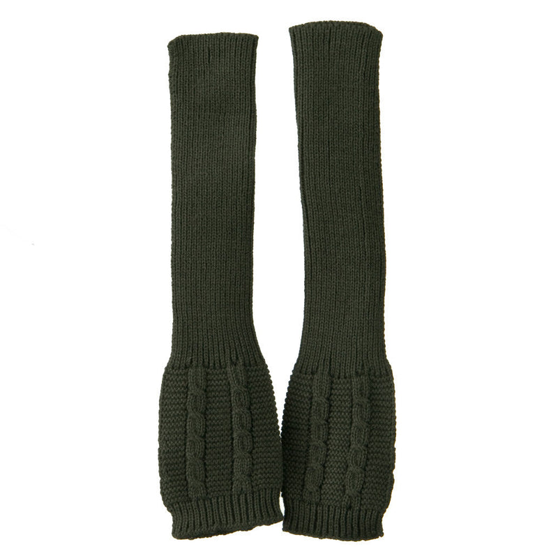 Long Sleeve Cable Stitch Arm Warmer