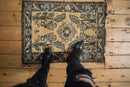 2x3 Vintage Fine Distressed Lilihan Rug Mat
