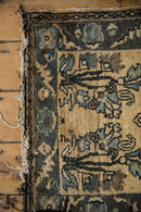 2x3 Vintage Fine Distressed Lilihan Rug Mat