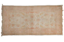 3x5.5 Vintage Oushak Rug