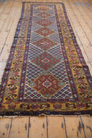 3.5x10.5 Vintage Caucasian Rug Runner