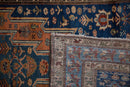 3.5x12.5 Vintage Fine Distressed Malayer Rug Runner