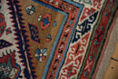 3.5x11.5 Antique Caucasian Rug Runner