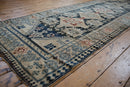 4x10.5 Vintage Distressed Karabagh Rug Runner