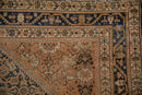 5x11.5 Vintage Distressed Malayer Rug Runner