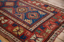 3.5x12.5 Antique Caucasian Rug Runner