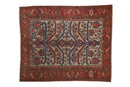 5x6 Antique Fine Malayer Square Rug