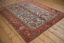 5x6 Antique Fine Malayer Square Rug