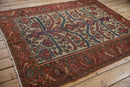 5x6 Antique Fine Malayer Square Rug
