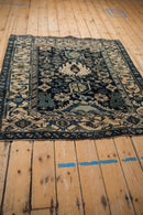4.5x5 Vintage Bijar Square Rug