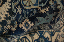 4.5x5 Vintage Bijar Square Rug