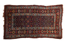 4x7 Vintage Kurd Rug