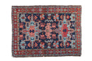 3x4 Vintage Karaja Square Rug