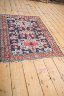 3x4 Vintage Karaja Square Rug