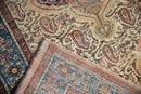 4.5x6.5 Vintage Fine Distressed Malayer Rug