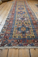 3x10.5 Vintage Karaja Rug Runner