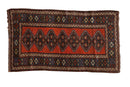 3.5x6 Antique Kurdish Rug