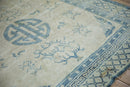 6x6 Antique Distressed Peking Square Carpet