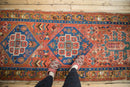 3x9 Antique Northwest Persian Rug Runner