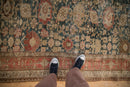 5.5x11 Antique Fine Distressed Bijar Rug Runner