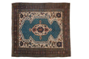 5x5 Vintage Bakshaish Square Rug