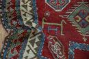 3.5x4.5 Antique Kazak Square Rug