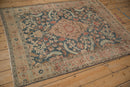 4.5x6 Vintage Distressed Tabriz Rug