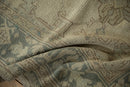 7.5x9.5 Vintage Distressed Oushak Carpet