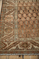 3.5x9.5 Vintage Distressed Hamadan Rug Runner