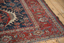 4.5x5.5 Antique Fine Karaja Square Rug