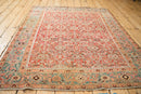 4.5x6 Antique Heriz Rug