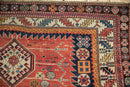 4.5x9 Antique Caucasian Rug Runner