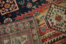 4.5x9 Antique Caucasian Rug Runner