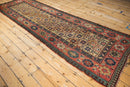 4x11.5 Antique Kazak Rug Runner