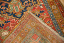 3.5x11 Antique Heriz Rug Runner