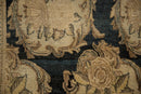 10x13 Antique Distressed Tabriz Carpet