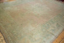 9x11.5 Vintage Distressed Oushak Carpet