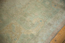 9x11.5 Vintage Distressed Oushak Carpet