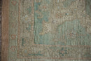 9x11.5 Vintage Distressed Oushak Carpet